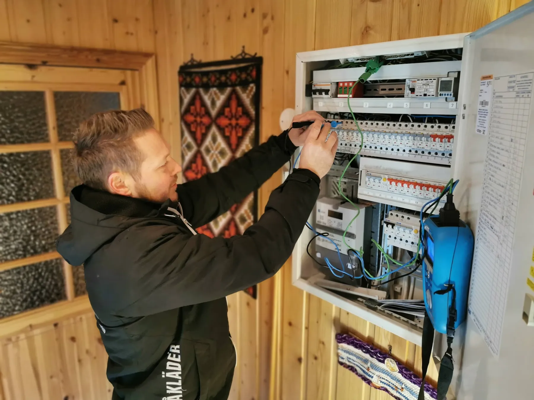 Sikringsskapbytte utført av LYN Elektro